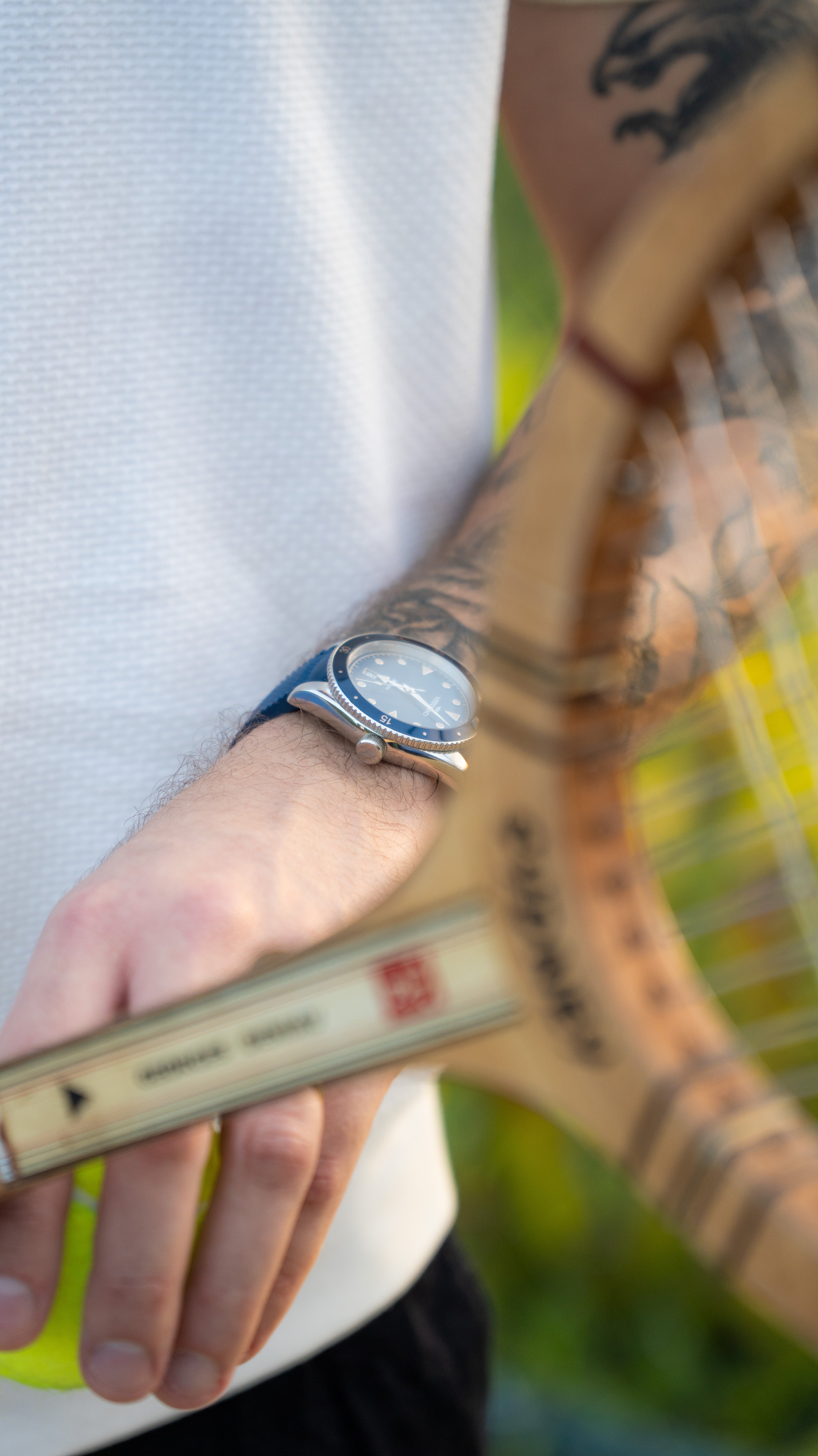 Pulseira de Silicone Azul