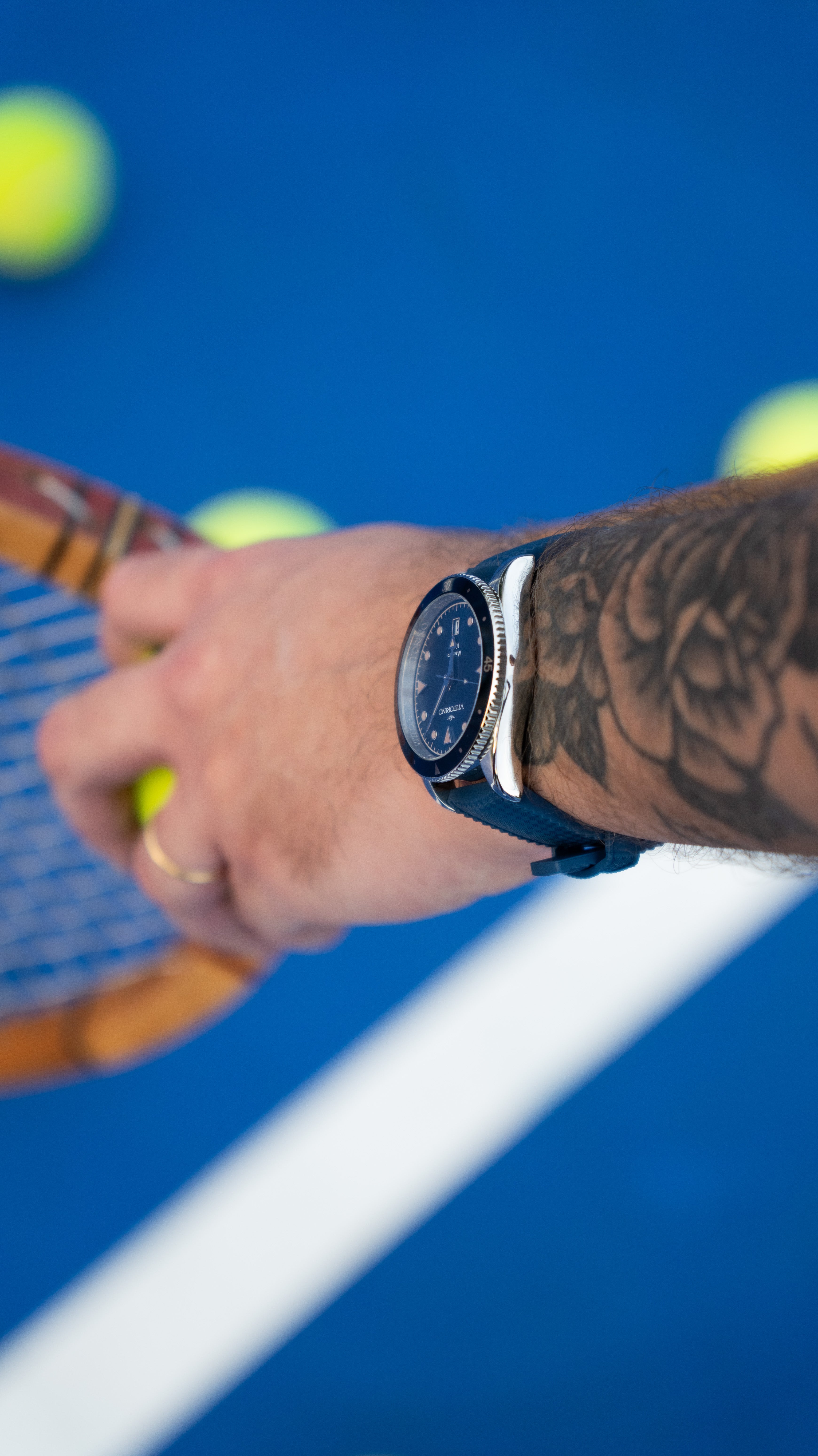 Pulseira de Silicone Azul